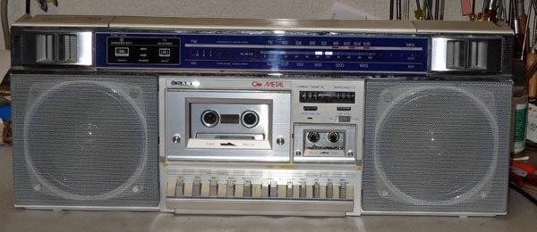 WMR-CM サンヨーのWラジカセ | じんけいの修理日記