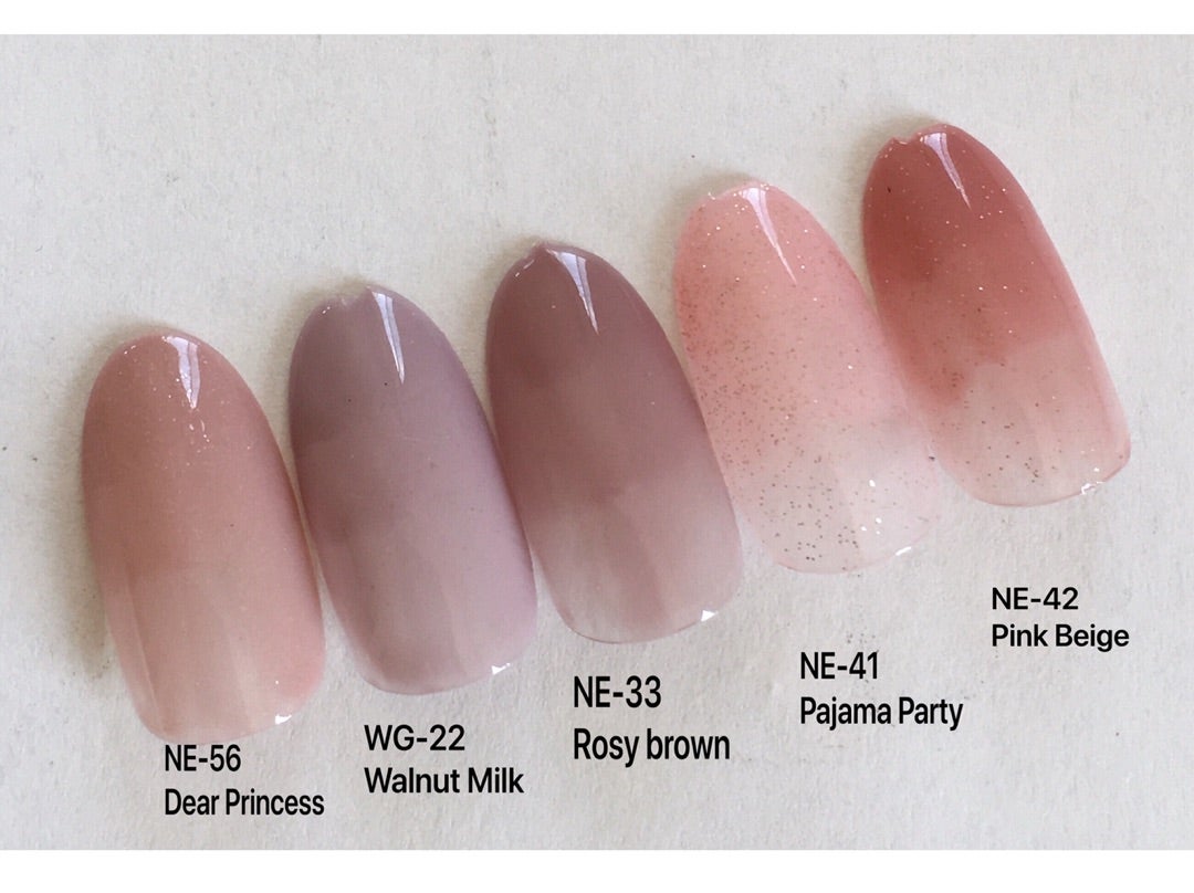 ウィークリージェル 新色カラーチャート&比較！ | ☆ﾃﾗ乙女ちっくな