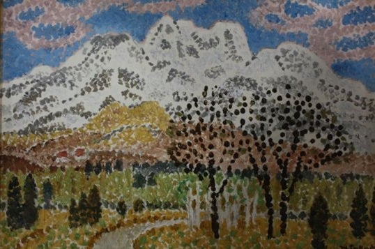 高田誠 妙高早春 油彩画入荷 】 | 福島県郡山駅前の画廊 ギャラリー