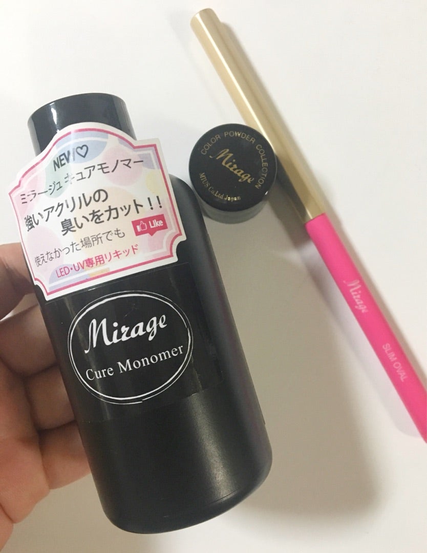 キュアモノマーでの長さ出し！アクリルやジェルスカとの比較