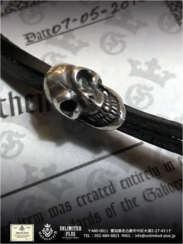 ガボラトリー,ガボール/Gaboratory】ペンダント スカルビーズ を