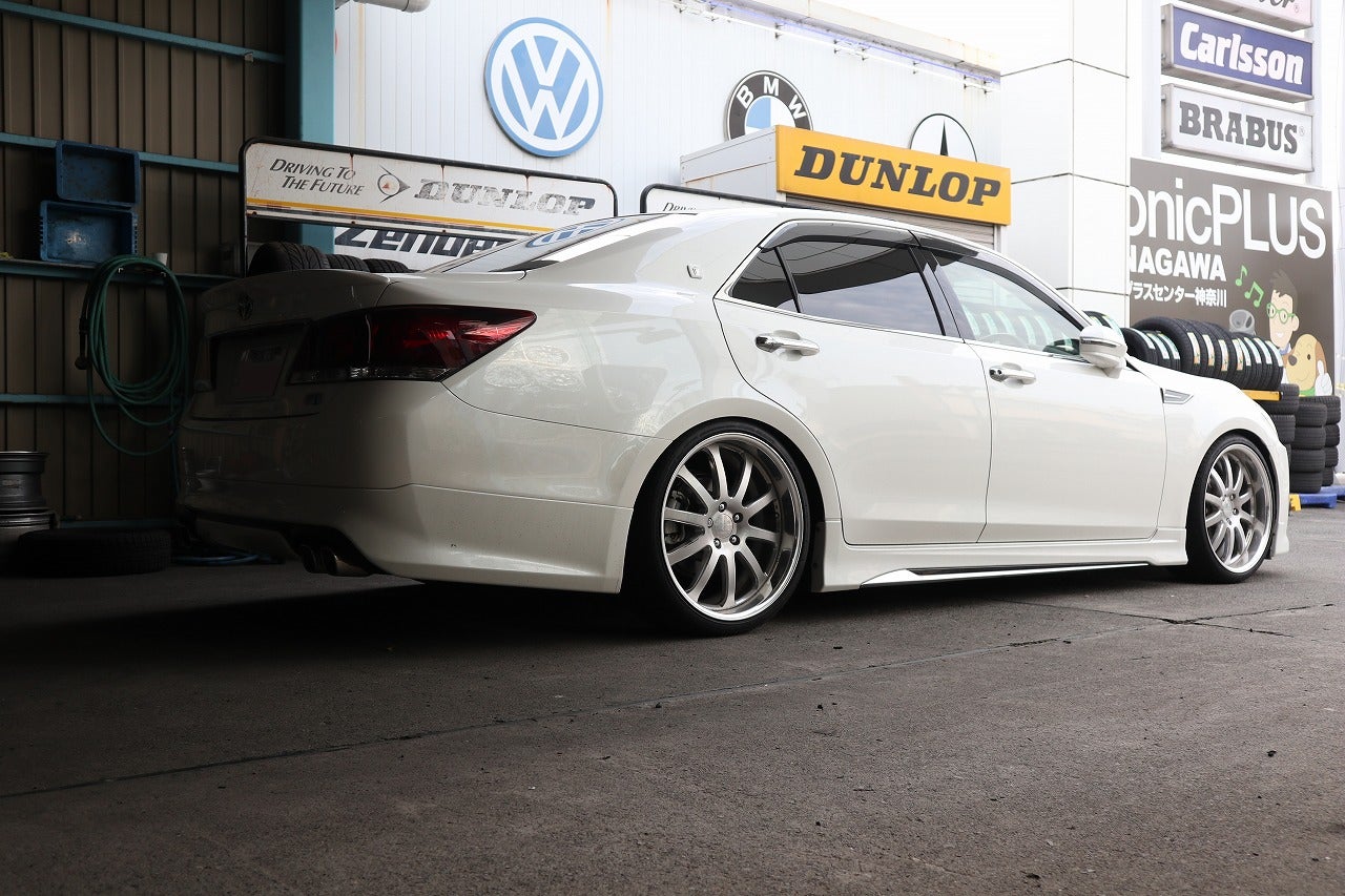 210クラウンアスリートにテイン車高調FLEX Z装着 | K.マツイのブログ