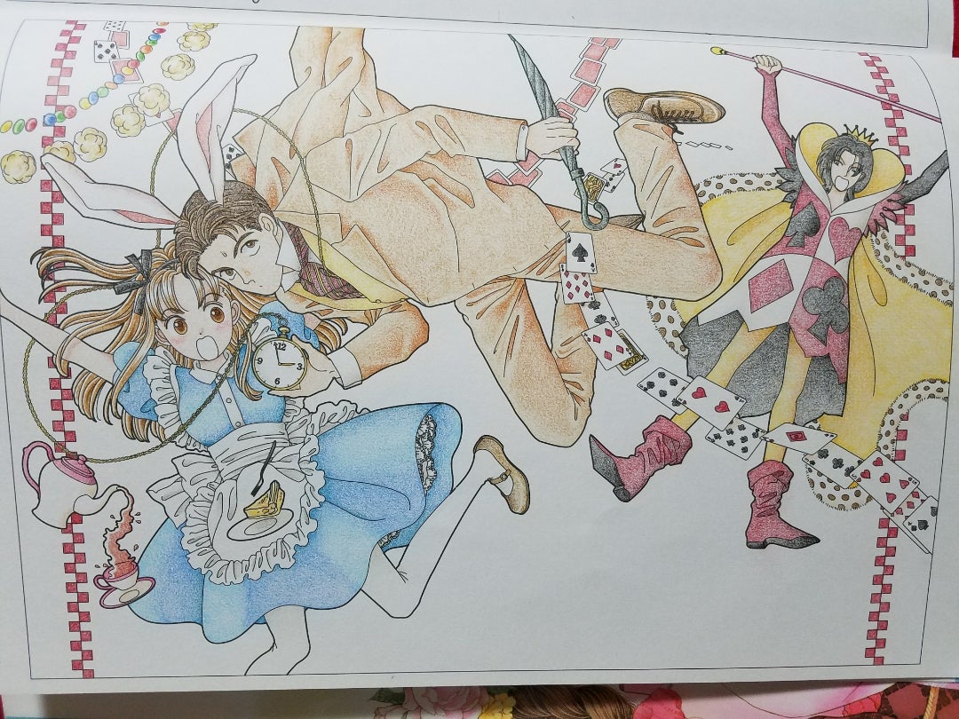 松苗あけみ ぬり絵 | きょうのきみのいろ～息子と塗り絵といろいろ～