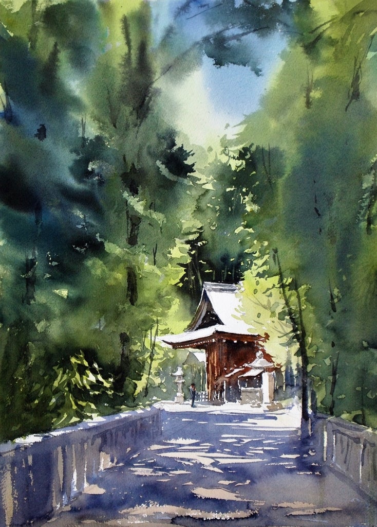 水彩画の極意 《改訂・再掲》 - Secret of watercolor - | 塾長の日記