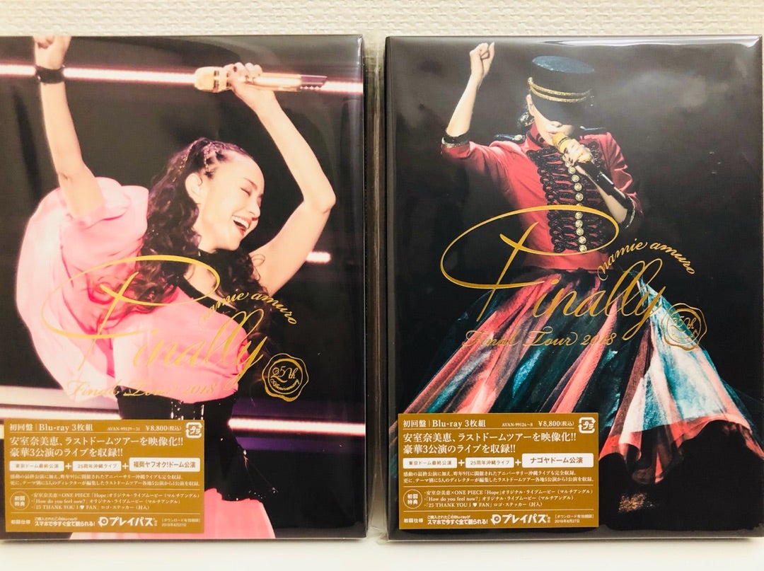 安室ちゃん『Finally』Blu-ray♡ | ❁Mintachi夫婦の日々のこと❁