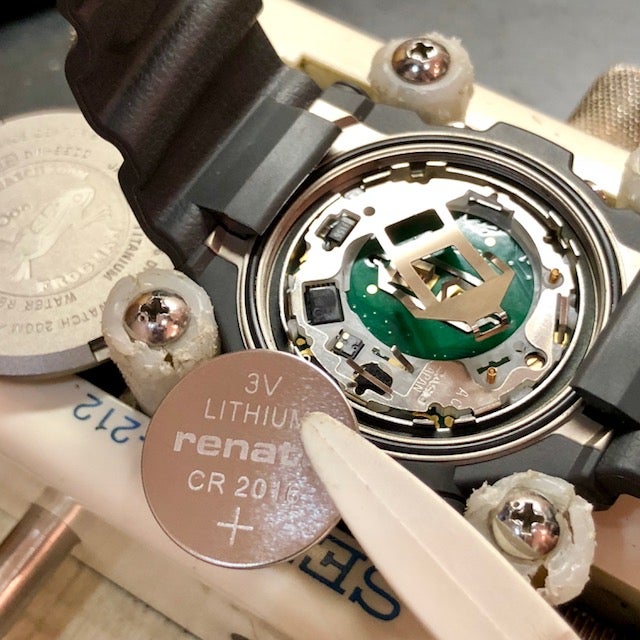 ❖G-SHOCK フロッグマン[DW-9900]電池交換と防水性能について❖ | 時