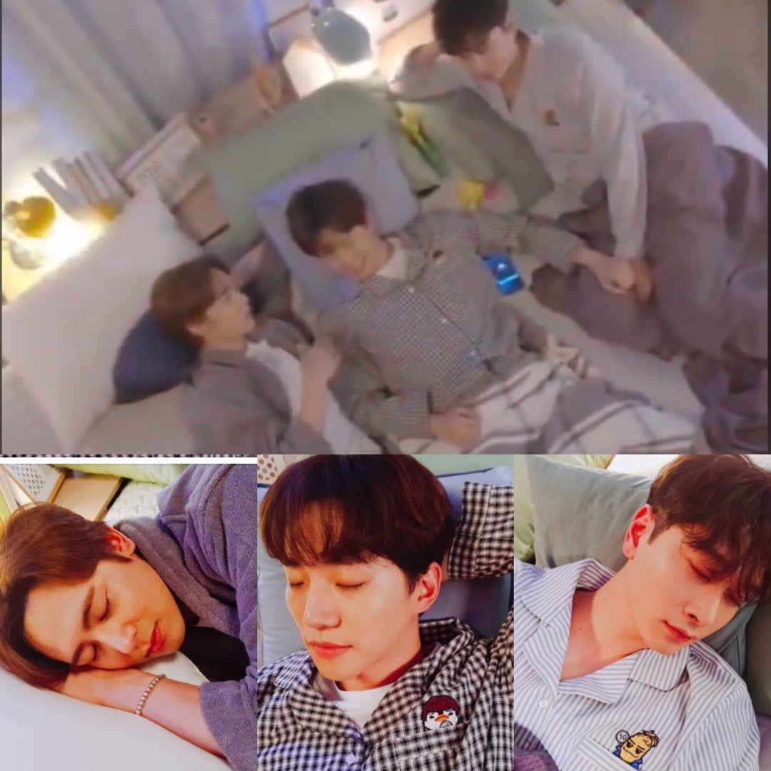 ニックン❤︎ジュノ❤︎チャンソン❤︎仲良しパジャマでVlive