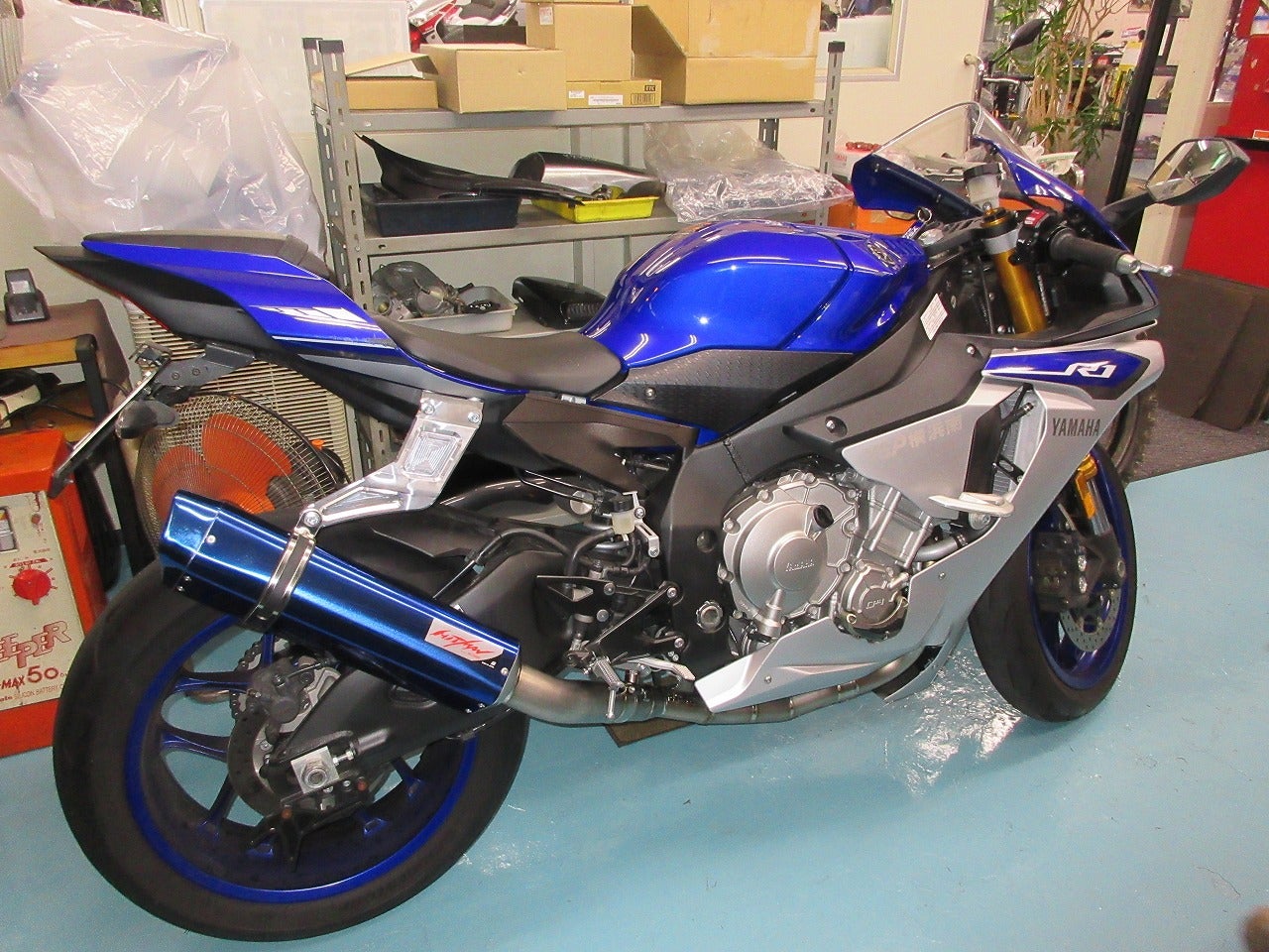 YZF-R1 RC甲子園レーシングマフラー | YSP横浜南 佐々木隊長のブログ