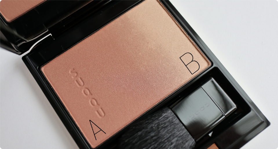 華やかなベージュチーク☆SUQQU ピュアカラーブラッシュ#09彩陽炎