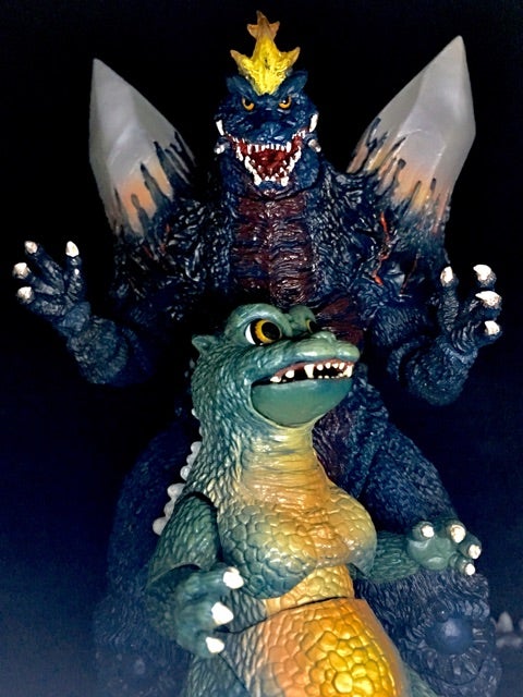モンスターアーツ スペースゴジラ＆リトルゴジラ Special Color Ver