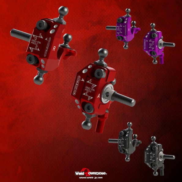 ☆アジャスタブルアルミナックルセット Type-2☆OD HEAD SHOP☆ | OD