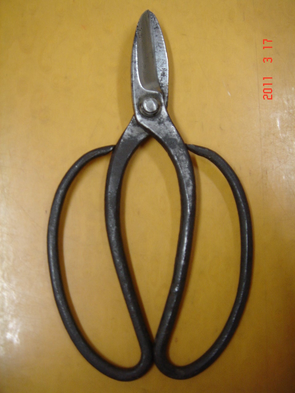 市松（イチマツ）植木屋鋏 その後…….。 | 植木鋏とガーデンデザイン 野