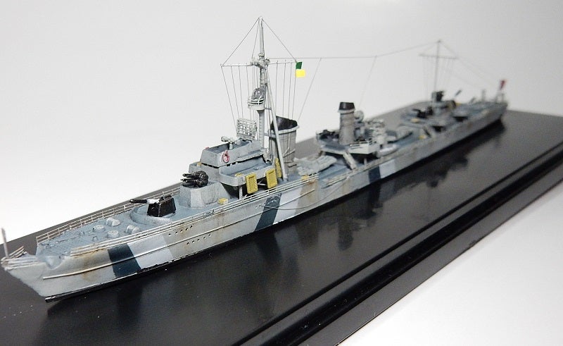 プラモデル制作 1/700 ドイツ海軍 駆逐艦Z級 | アンチノイズDXのブログ