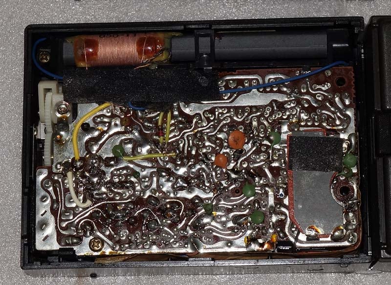 ICF-7800 ニュースキャスター（続） | じんけいの修理日記