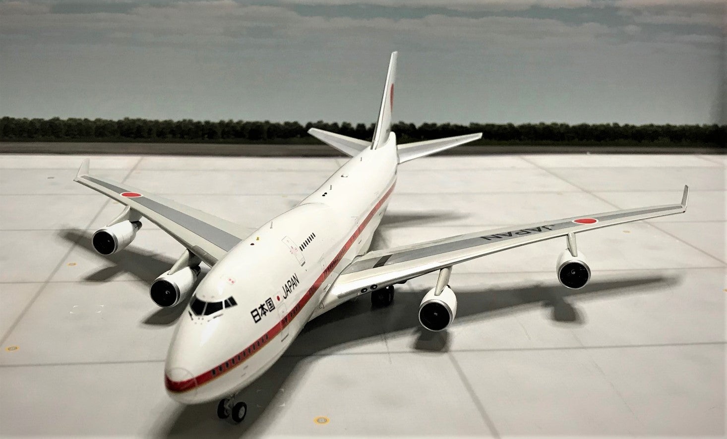 日本国政府専用機 ボーイング747-400 1/200 ダイキャストモデル | 趣味