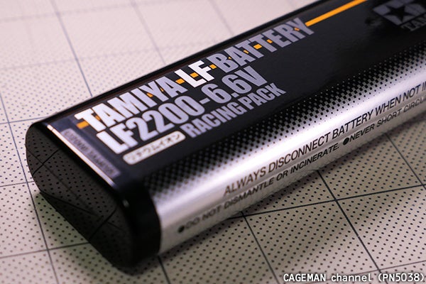 タミヤ LF2200-6.6V レーシングパックは化け物か？！経時変化の超絶な
