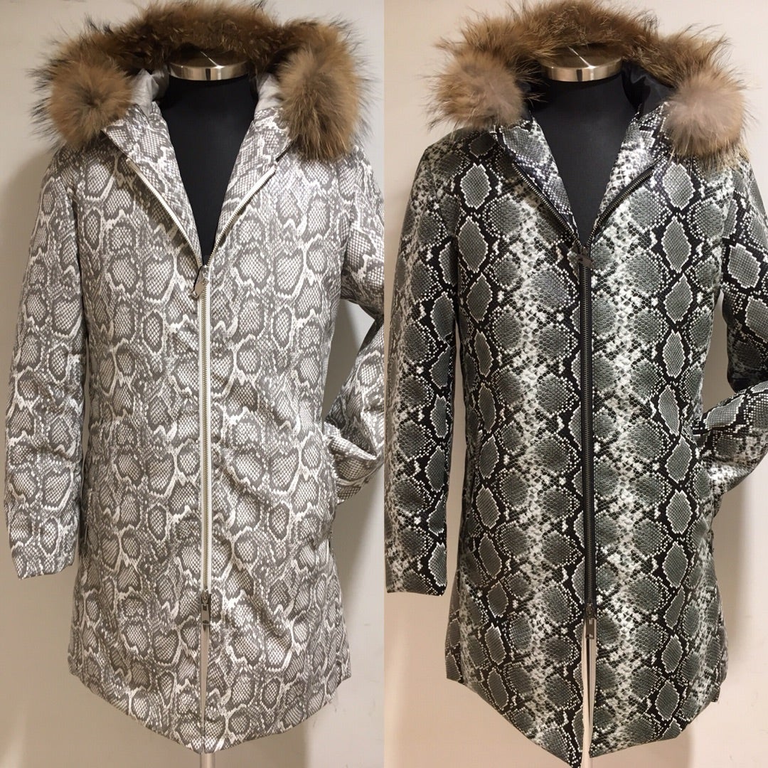 ガルニエ 新作【パイソン柄ダウンコート】 | GARNIER（ガルニエ