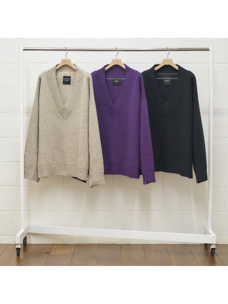 UNUSED VネックZIPニット入荷 | ADDICTIVE BLOG