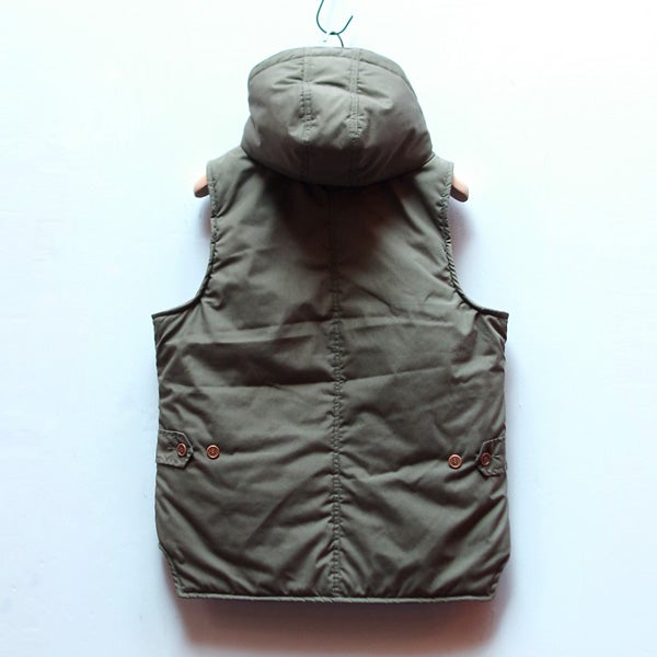 POST O'ALLS(ポストオーバーオールズ) / E-Z CRUZ VEST W/HOOD | ONE`S
