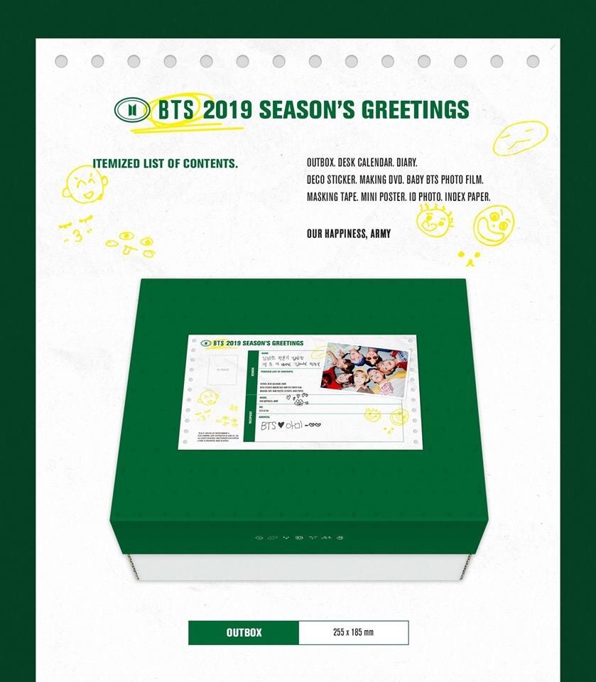 防弾少年団】2019シーズングリーティング | 防弾少年団（BTS）を