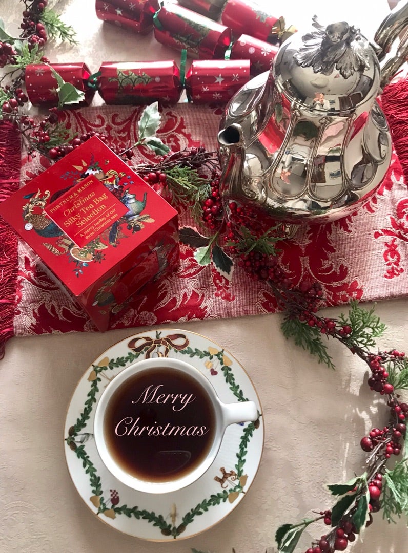 フォートナム&メイソン クリスマス・ブラックティーバッグ