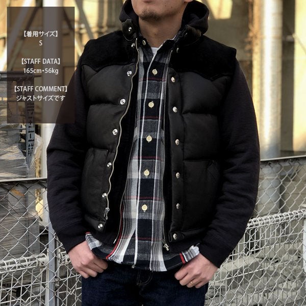 自分へのご褒美に！最高級ディアスキンを使用したダウンベスト