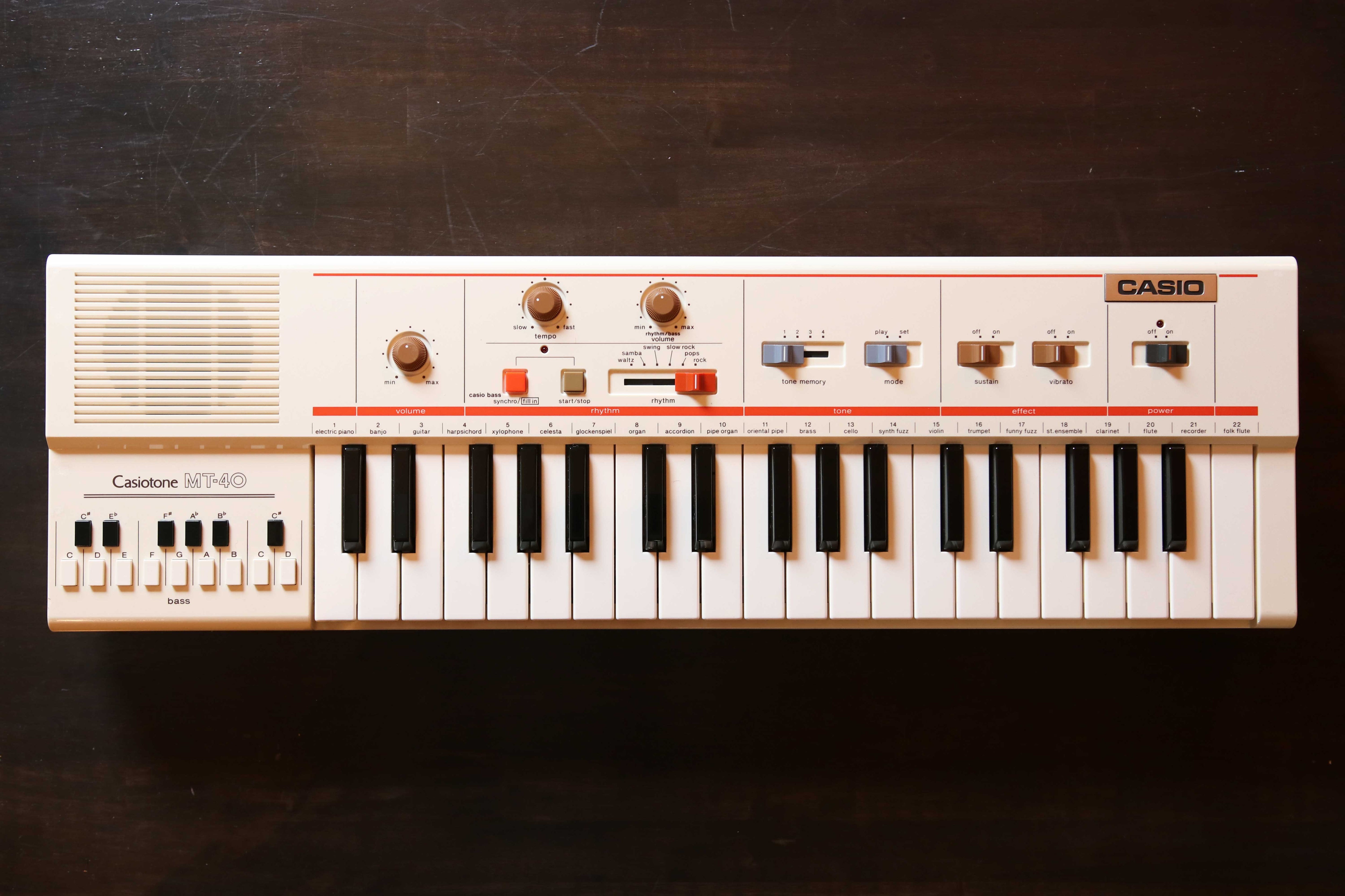 CASIO 【Casiotone MT-40】 | HUNTER CHANCE オフィシャルブログ「好き