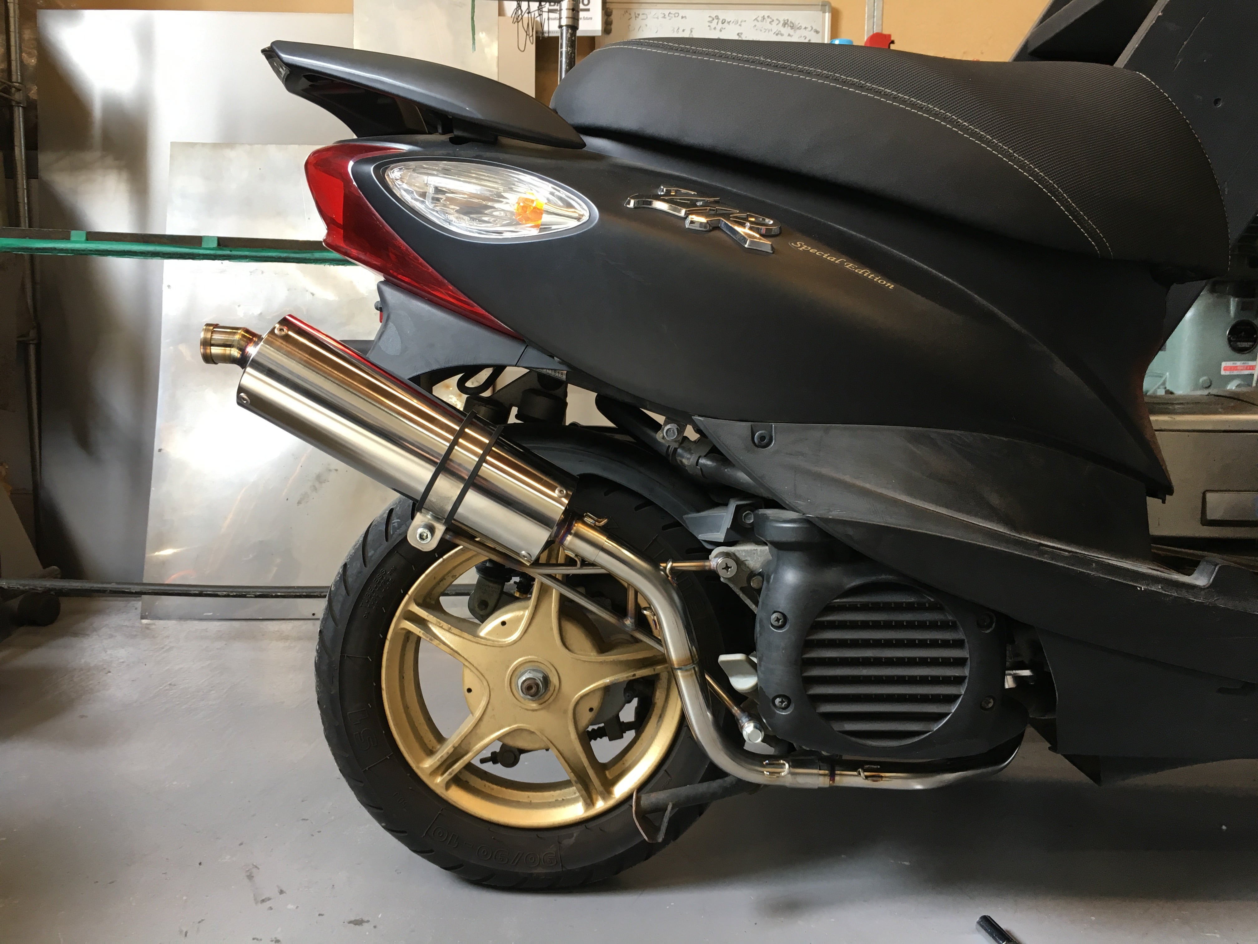 4ストジョグマフラー | ガレージバルのExhaust Lab(排気研究所）