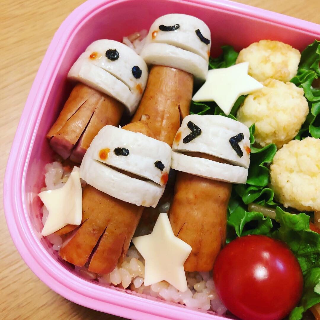キャラ弁】ソー星人とちくわ星人の作り方 [動画] | ミッシェルの調理家電芸