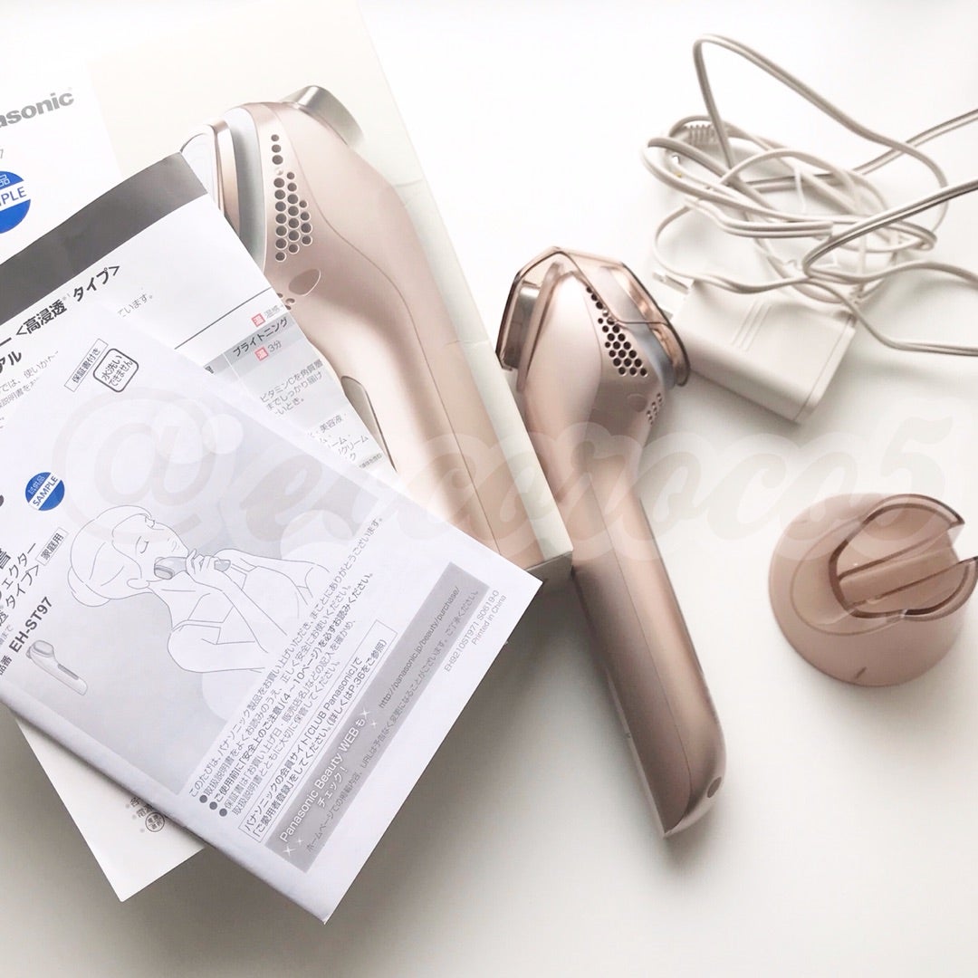 使ってみました】パナソニック 美顔器 イオンエフェクター EH-ST97