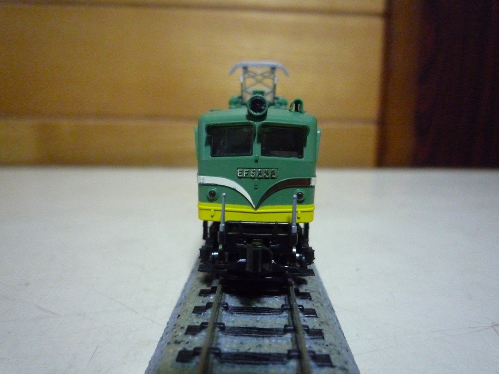 KATO EF58初期形大窓ヒサシ付青大将の整備 | カムコタ日誌