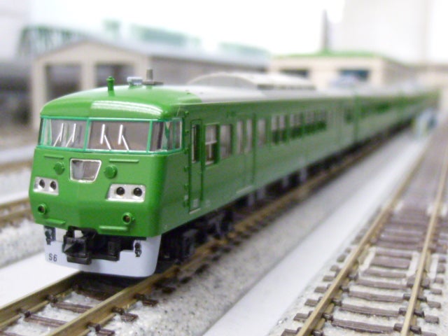 マイクロエース「117系300番台京都地域色（抹茶色）タイプ