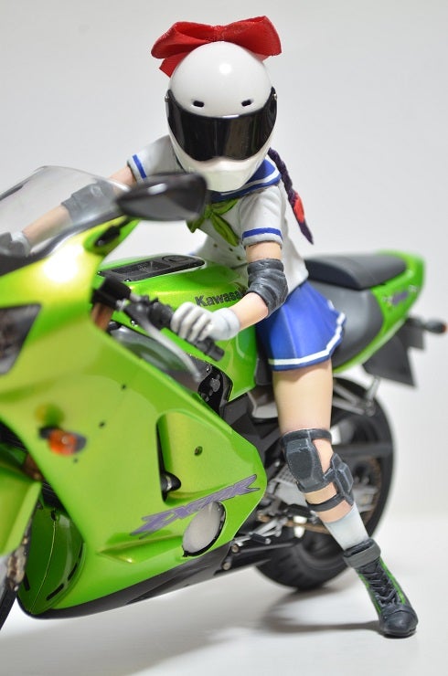 ZX-12R with 来夢先輩。 | A's miscellanies 新館