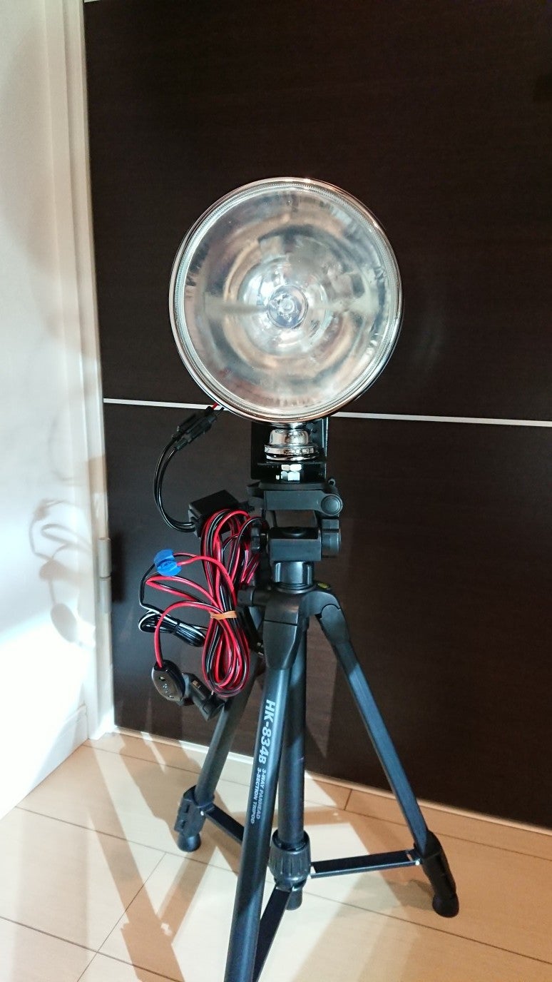 HIDライトトラップ 灯火採集 広角ライト | 今峰製HIDライト 製作奮闘記