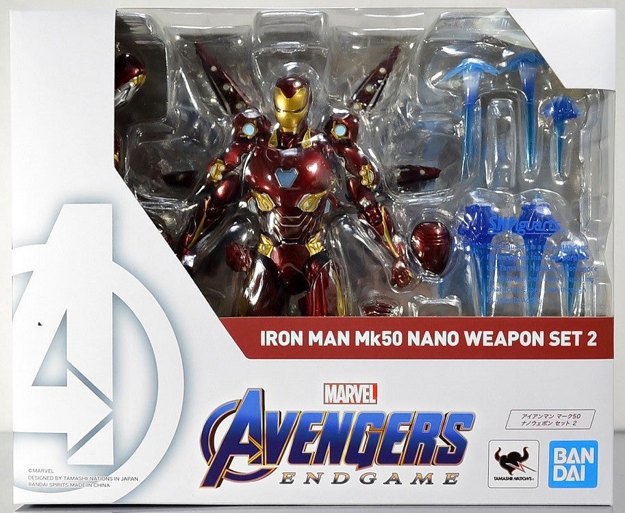 S.H.Figuarts アイアンマン マーク50 ナノウェポンセット2 レビュー