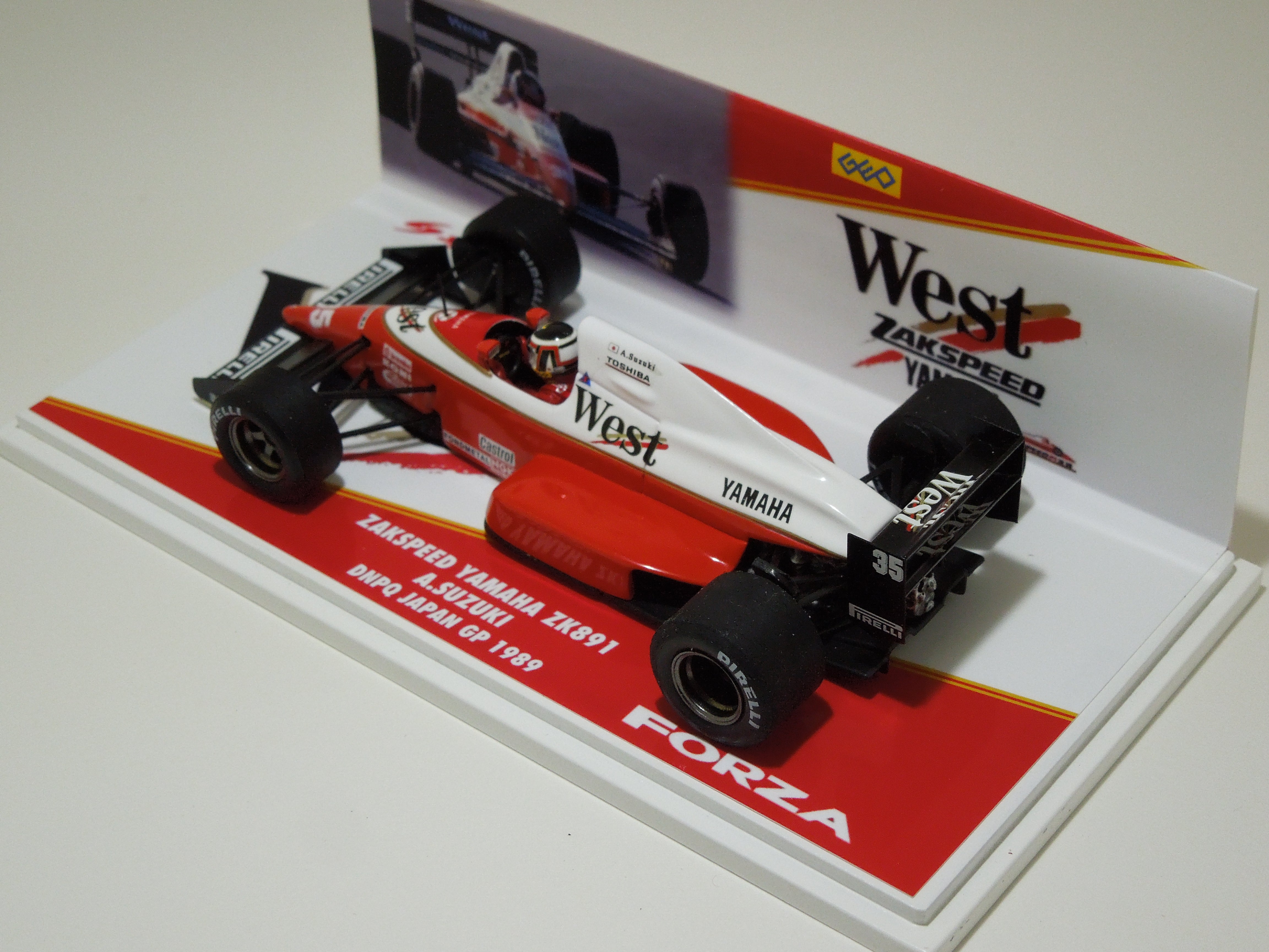 DNPQ～FORZA特注 ｻﾞｸｽﾋﾟｰﾄﾞ ﾔﾏﾊ ZK891 鈴木亜久里 | いたちんのtake it