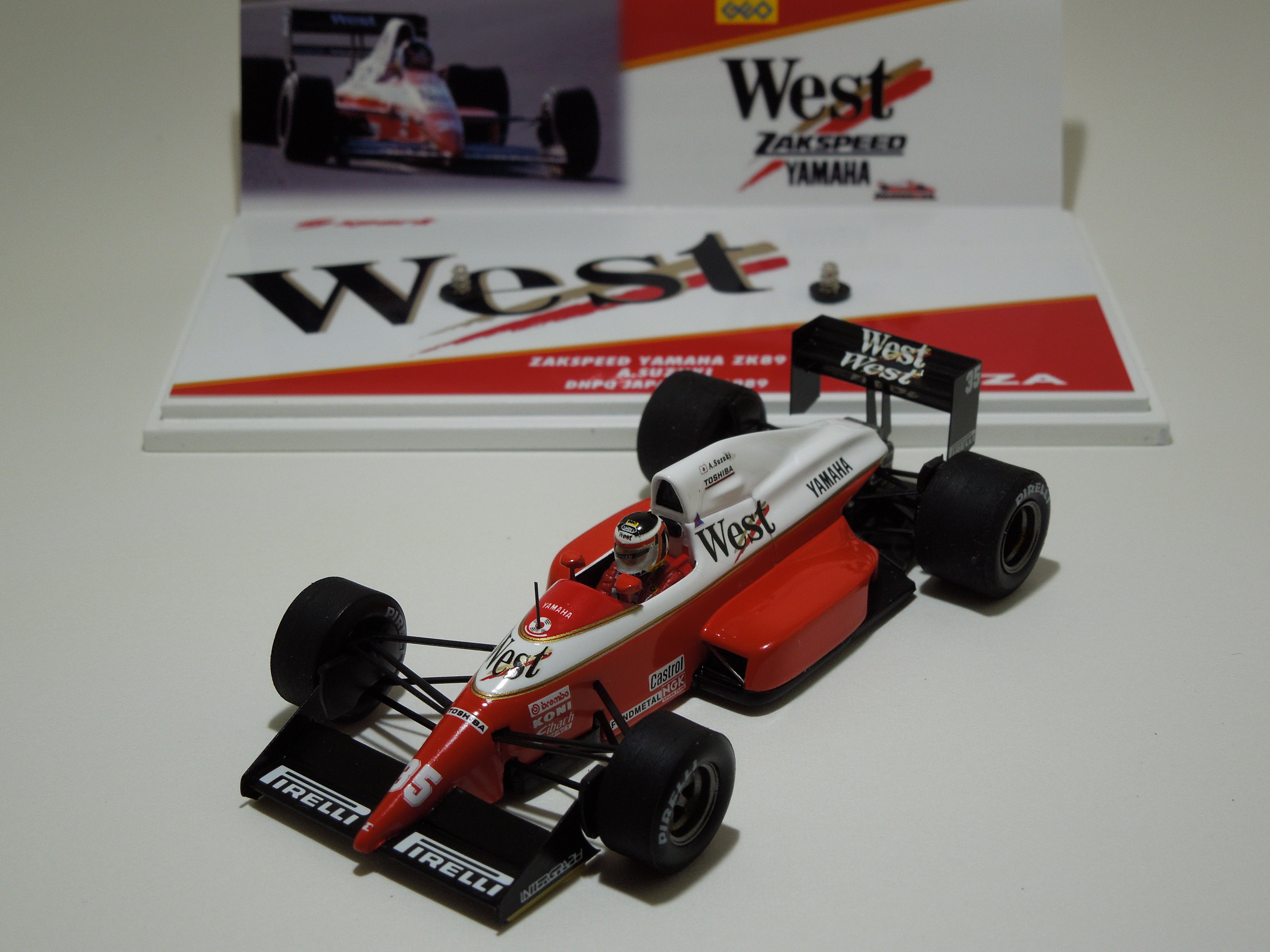 DNPQ～FORZA特注 ｻﾞｸｽﾋﾟｰﾄﾞ ﾔﾏﾊ ZK891 鈴木亜久里 | いたちんのtake it