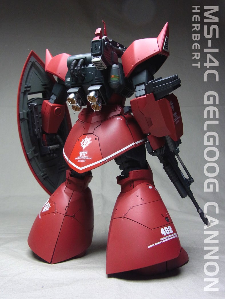 MG 1/100 MS-14B/C ジョニー・ライデン専用 高機動型ゲルググ/ゲルググ