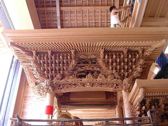 中北町地車のこだわり | シン・板原村のだんじり会館