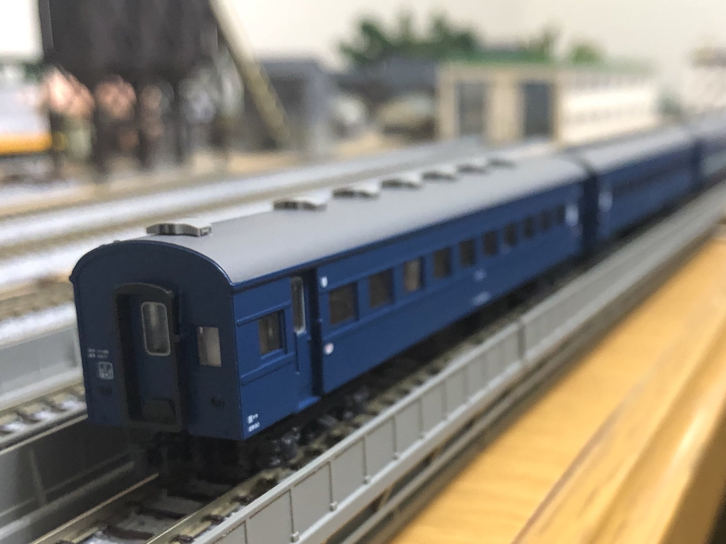 KATO 10-1546&1547“43系急行「みちのく」”入線。～その3