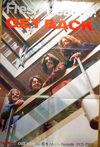 as nature intended/Get Back | Vinyl bootleg of The Beatles