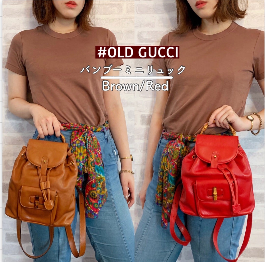 オールドグッチ バンブーミニリュックサックのご紹介♫ | Vintage Shop