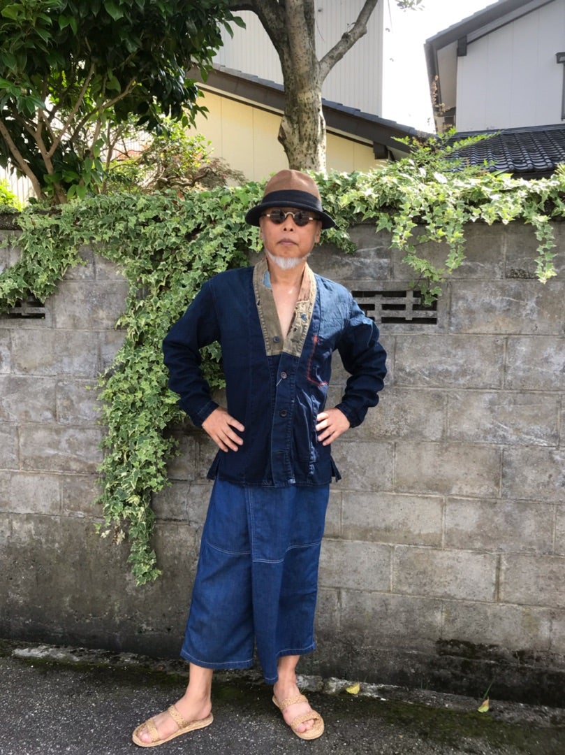 KAPITAL リメイク 再構築 デニムシャツ XS KAPITAL リメイク 再構築