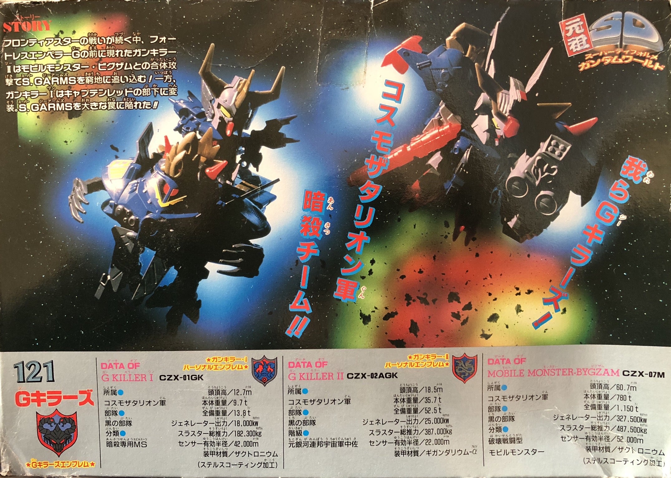 元祖SD No.121 Gキラーズ 1/2 | ベリアルのブログ