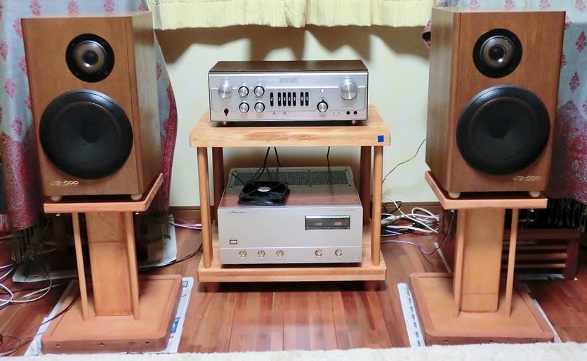 SX-500用スピーカースタンド（その3） | いたずラッコのブログ