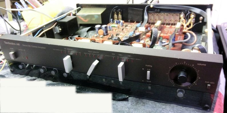 Technics プリアンプ SU-A6（その1） | いたずラッコのブログ