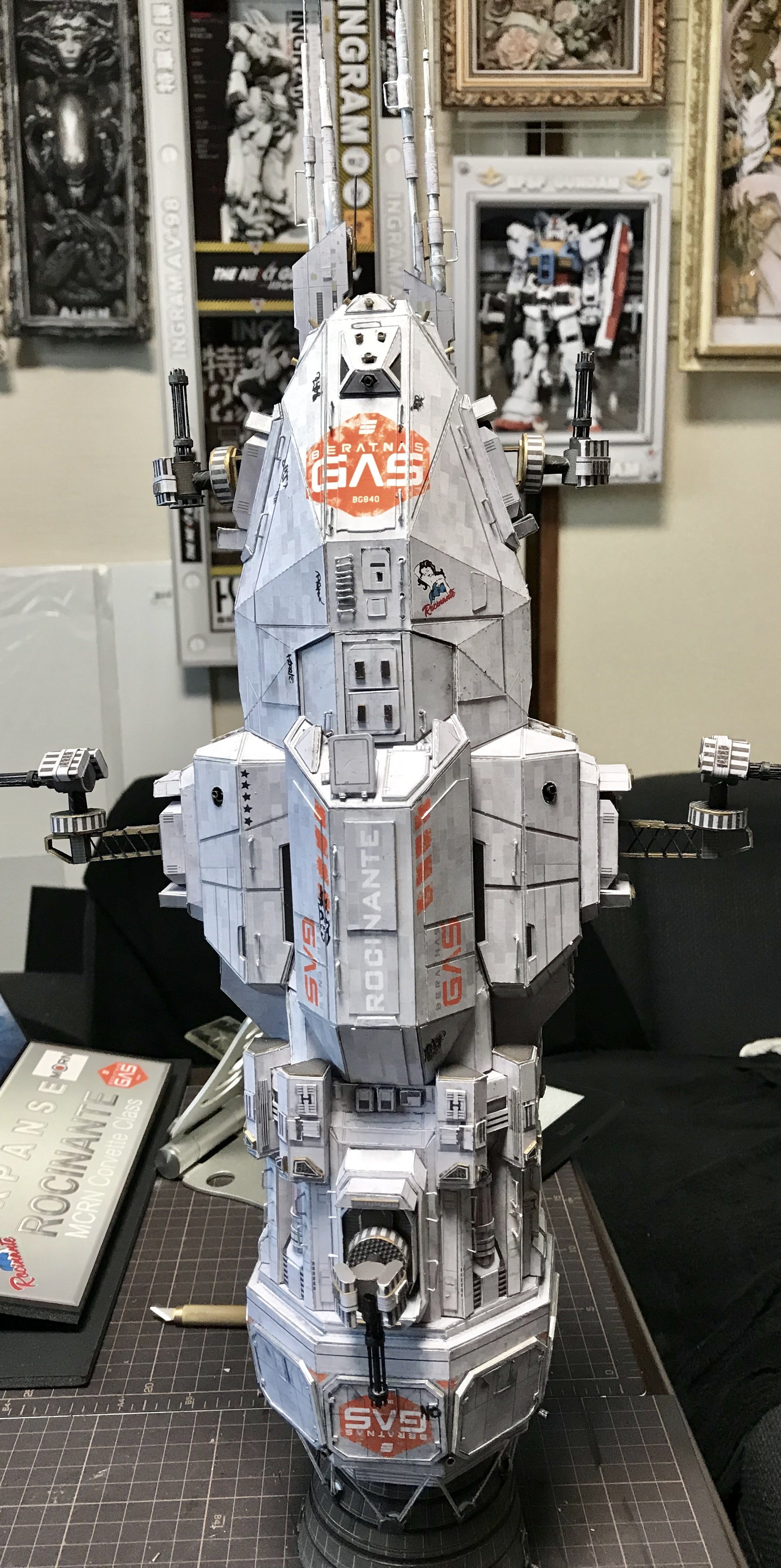 ザ エクスパンスのロシナンテ号 | aboaboのペーパークラフト奮闘記