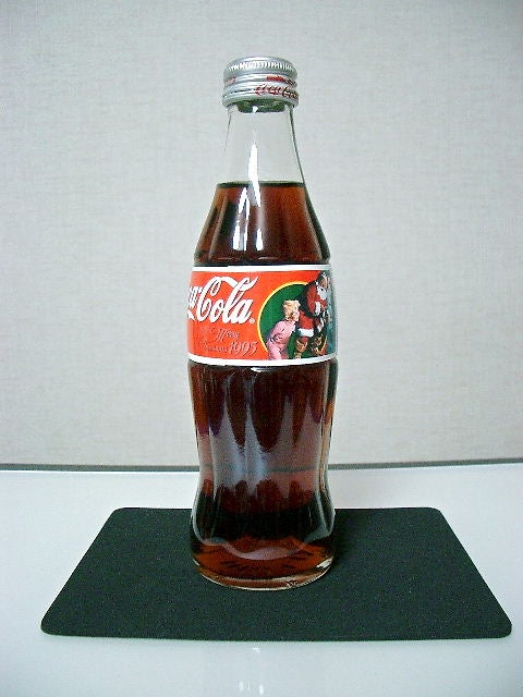 1995年 クリスマスバージョンの瓶 コカコーラ・サンタボトル
