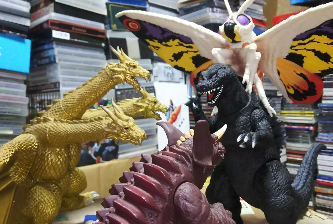 ソフビ「ゴジラ モスラ キングギドラ 大怪獣総攻撃」 | 特撮しか食さ