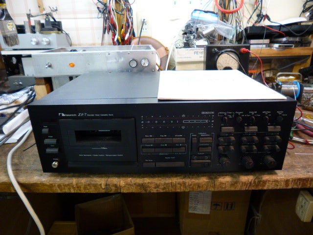 ナカミチ350 カセットデッキ 再生出来るが ジャンクです。 ナカミチ350